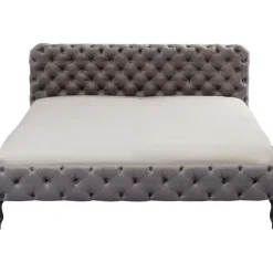 Betten|KARE Design Bett Desire Velvet Silbergrau 160X200 Cm