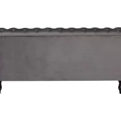 Betten|KARE Design Bett Desire Velvet Silbergrau 200X200Cm