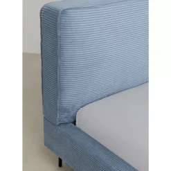 Betten|KARE Design Bett East Side Cord Blau 180X200Cm
