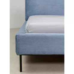 Betten|KARE Design Bett East Side Cord Blau 160X200Cm