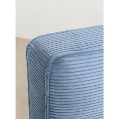 Betten|KARE Design Bett East Side Cord Blau 160X200Cm