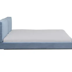 Betten|KARE Design Bett East Side Cord Blau 160X200Cm