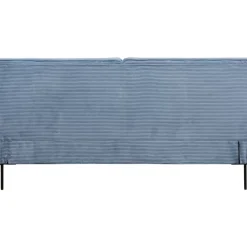 Betten|KARE Design Bett East Side Cord Blau 160X200Cm