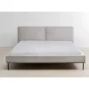 Betten|KARE Design Bett East Side Cord Grau 180X200Cm