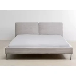 Betten|KARE Design Bett East Side Cord Grau 180X200Cm