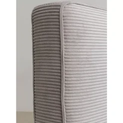 Betten|KARE Design Bett East Side Cord Grau 180X200Cm