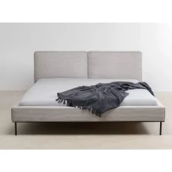 Betten|KARE Design Bett East Side Cord Grau 180X200Cm