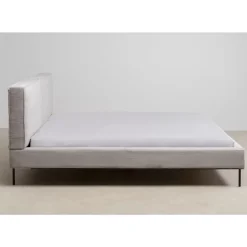 Betten|KARE Design Bett East Side Cord Grau 180X200Cm