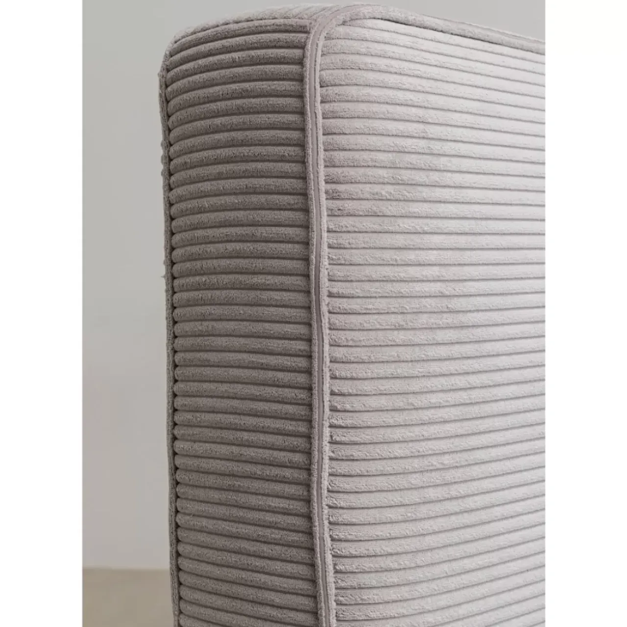 Betten|KARE Design Bett East Side Cord Grau 160X200Cm
