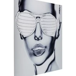 Bilder|KARE Design Bild Alu Cool Girl 120X120