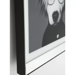 Bilder|KARE Design Bild Frame Mirror Artist Dog 60X60