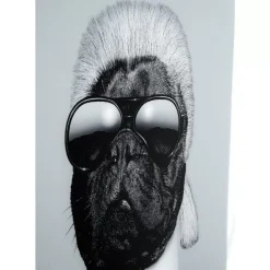 Bilder|KARE Design Bild Frame Mirror Designer Dog 60X60