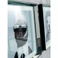 Bilder|KARE Design Bild Frame Mirror Designer Dog 60X60