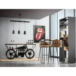 Bilder|KARE Design Bild Frame Rock Cover 123X88
