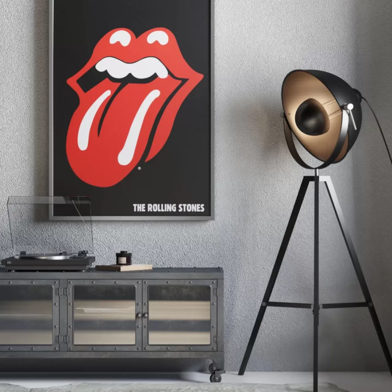 Bilder|KARE Design Bild Frame Rock Cover 123X88