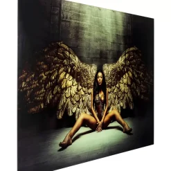 Bilder|KARE Design Bild Glas Angelwings 120X80Cm