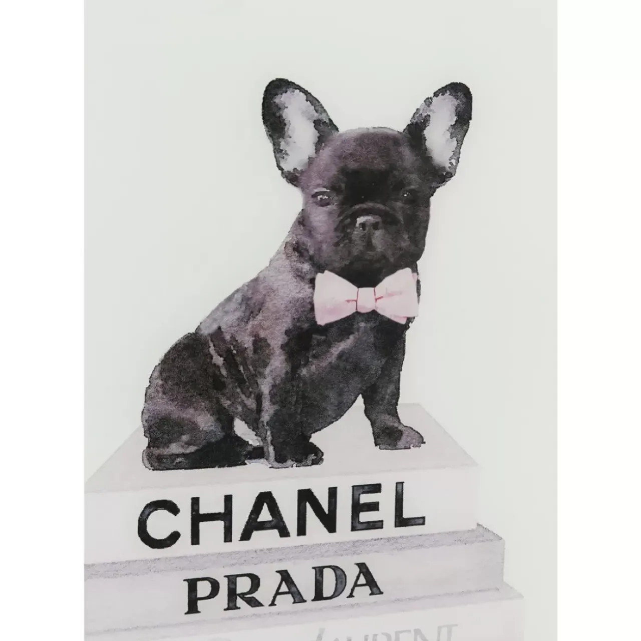 Bilder|KARE Design Bild Glas Fashion Dog 60X80Cm