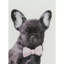 Bilder|KARE Design Bild Glas Fashion Dog 60X80Cm