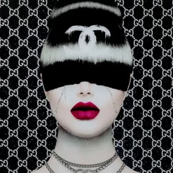Bilder|KARE Design Bild Glas Fashion Haircut 80X80