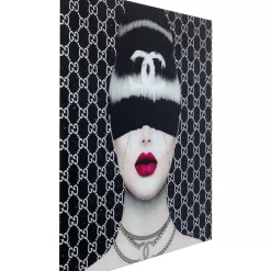 Bilder|KARE Design Bild Glas Fashion Haircut 80X80