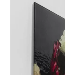 Bilder|KARE Design Bild Glas Flower Art Lady 80X80Cm