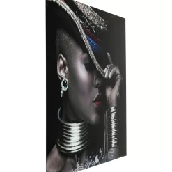 Bilder|KARE Design Bild Glas Foxy Lady 120X120Cm