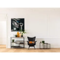 Bilder|KARE Design Bild Glas Foxy Lady 120X120Cm
