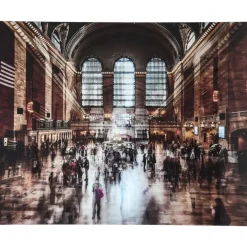 Bilder|KARE Design Bild Glas Grand Central Station 160X120Cm