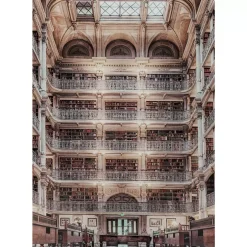 Bilder|KARE Design Bild Glas Library 150X100Cm