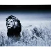 Bilder|KARE Design Bild Glas Lion King Standing 160X120Cm