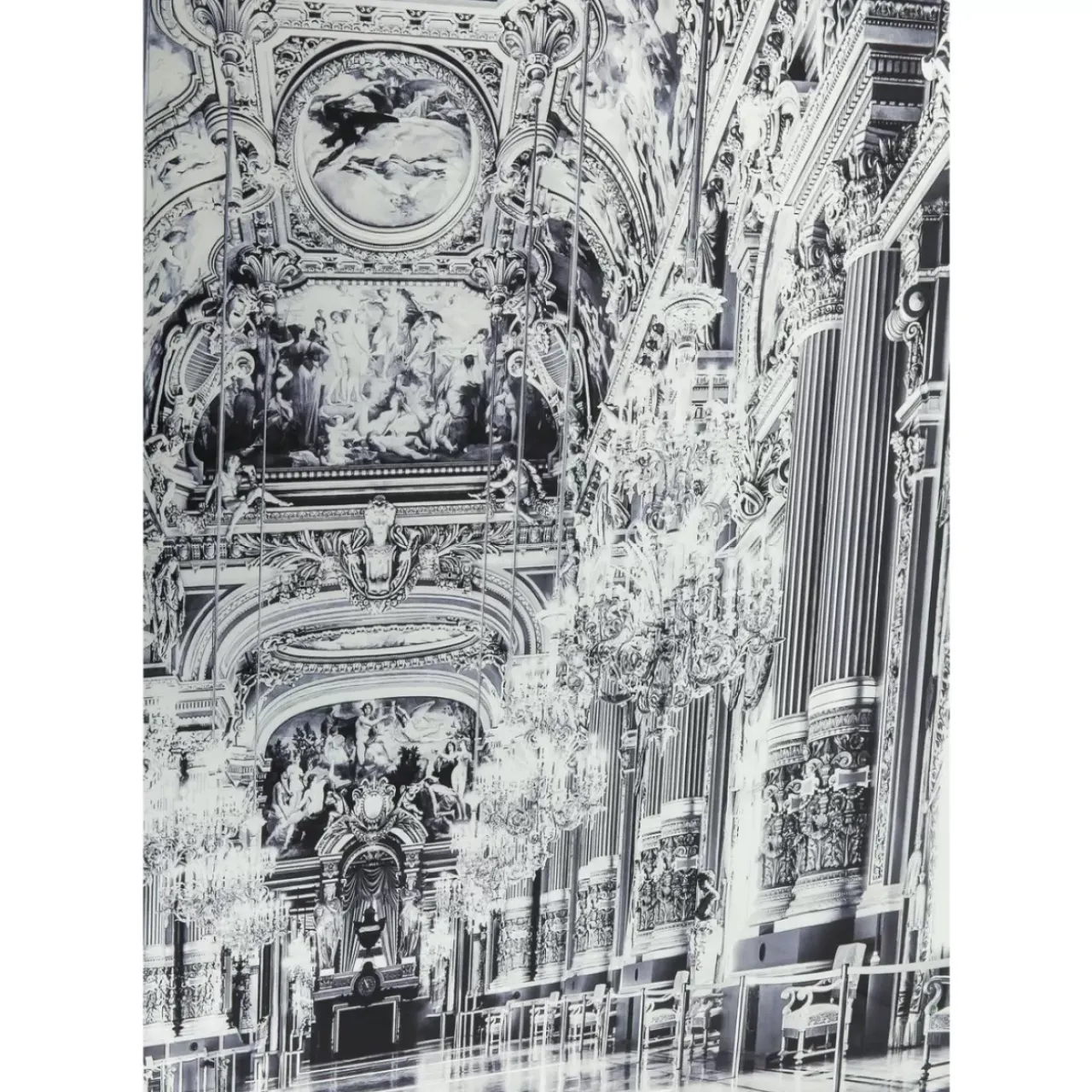 Bilder|KARE Design Bild Glas Metallic Versailles 180X120Cm