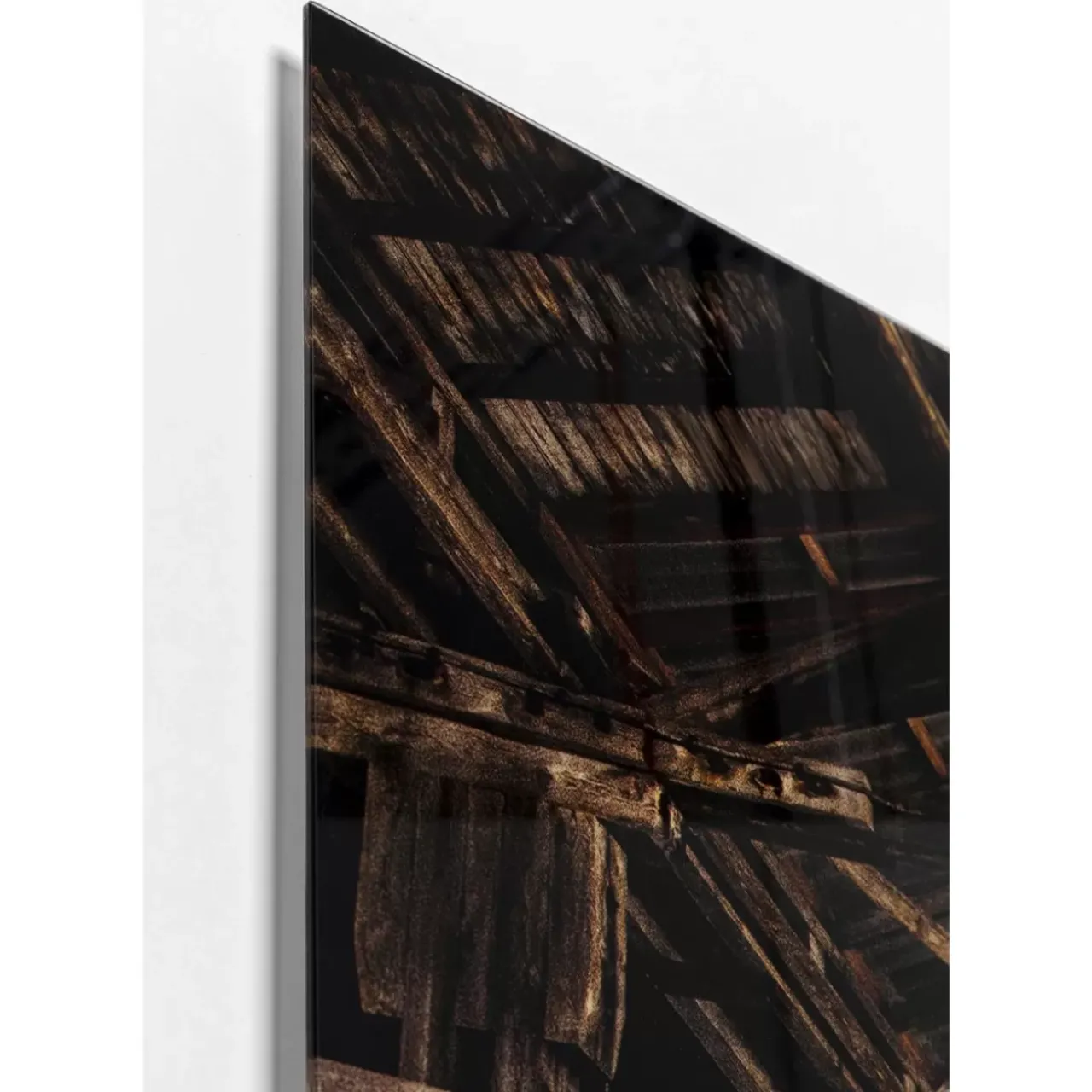 Bilder|KARE Design Bild Glas Time Traveller 120X180