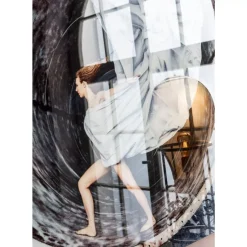 Bilder|KARE Design Bild Glas Time Traveller 120X180