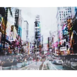 Bilder|KARE Design Bild Glas Times Square Move 70X90Cm