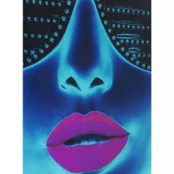 Bilder|KARE Design Bild Glas Tough Girl 120X120Cm