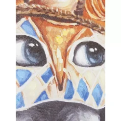 Bilder|KARE Design Bild Touched Carnival Monkey 70X70Cm