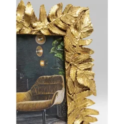Deko & Geschenkartikel|KARE Design Bilderrahmen Gold Leaves