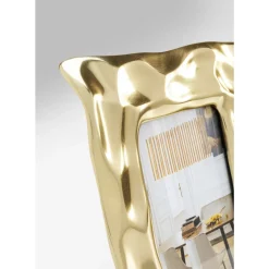 Deko & Geschenkartikel|KARE Design Bilderrahmen Jade Square Gold 13X18Cm