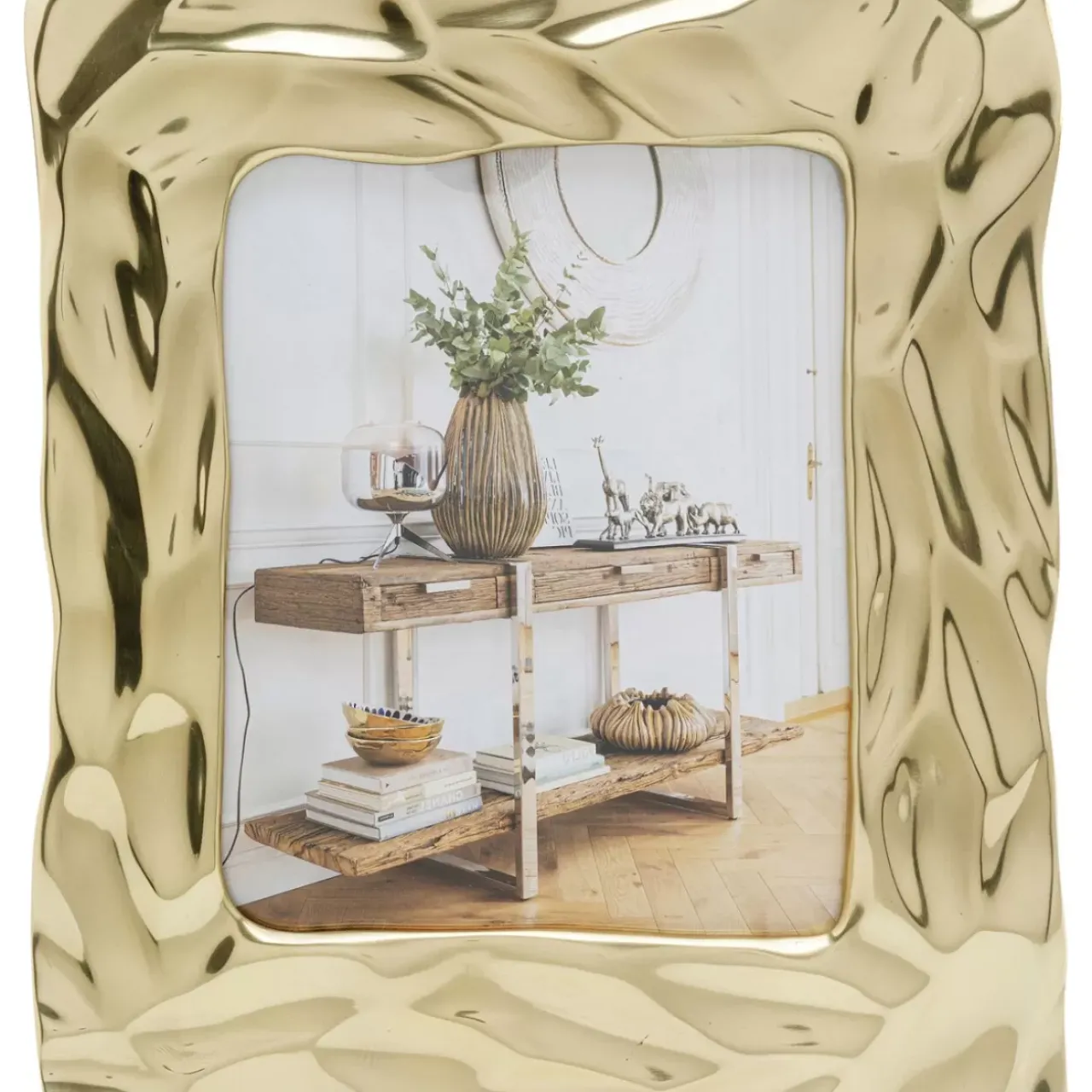 Deko & Geschenkartikel|KARE Design Bilderrahmen Jade Square Gold 21X26Cm
