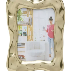 Deko & Geschenkartikel|KARE Design Bilderrahmen Jade Swing Gold 21X26Cm