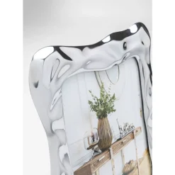 Deko & Geschenkartikel|KARE Design Bilderrahmen Jade Swing Silber 21X26Cm