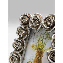 Deko & Geschenkartikel|KARE Design Bilderrahmen Romantic Rose Silber 11X13Cm