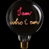 Leuchtmittel|KARE Design Birne "I Am Who I Am"