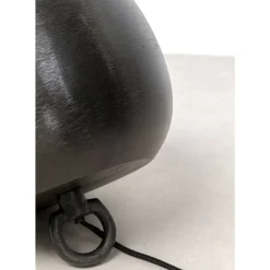 Steh & Bodenleuchten|KARE Design Bodenleuchte Apollon Smooth Schwarz O28Cm