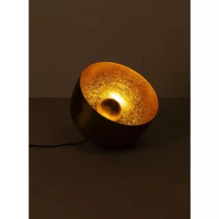 Steh & Bodenleuchten|KARE Design Bodenleuchte Apollon Smooth Schwarz O35Cm