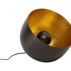 Steh & Bodenleuchten|KARE Design Bodenleuchte Apollon Smooth Schwarz O35Cm