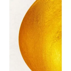 Steh & Bodenleuchten|KARE Design Bodenleuchte Apollon Smooth Gold O35Cm