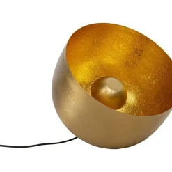 Steh & Bodenleuchten|KARE Design Bodenleuchte Apollon Smooth Gold O35Cm