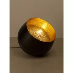 Steh & Bodenleuchten|KARE Design Bodenleuchte Apollon Smooth Schwarz O50Cm