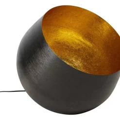Steh & Bodenleuchten|KARE Design Bodenleuchte Apollon Smooth Schwarz O50Cm